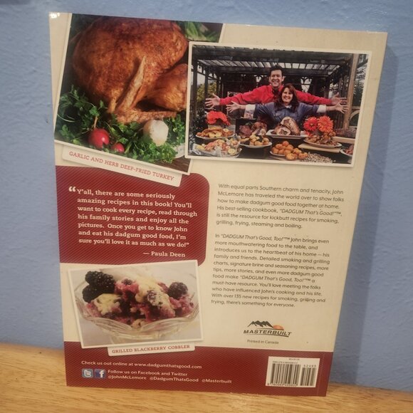 Dadgum That's Good Too! by McLemore, John Smoking, Frying, and Grilling Cookbook - Picture 2 of 7